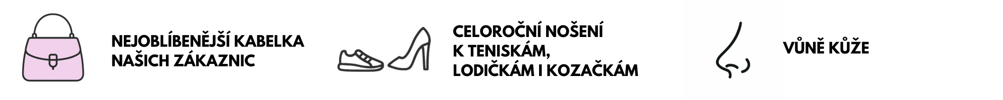VÝHODY - KŮŽE